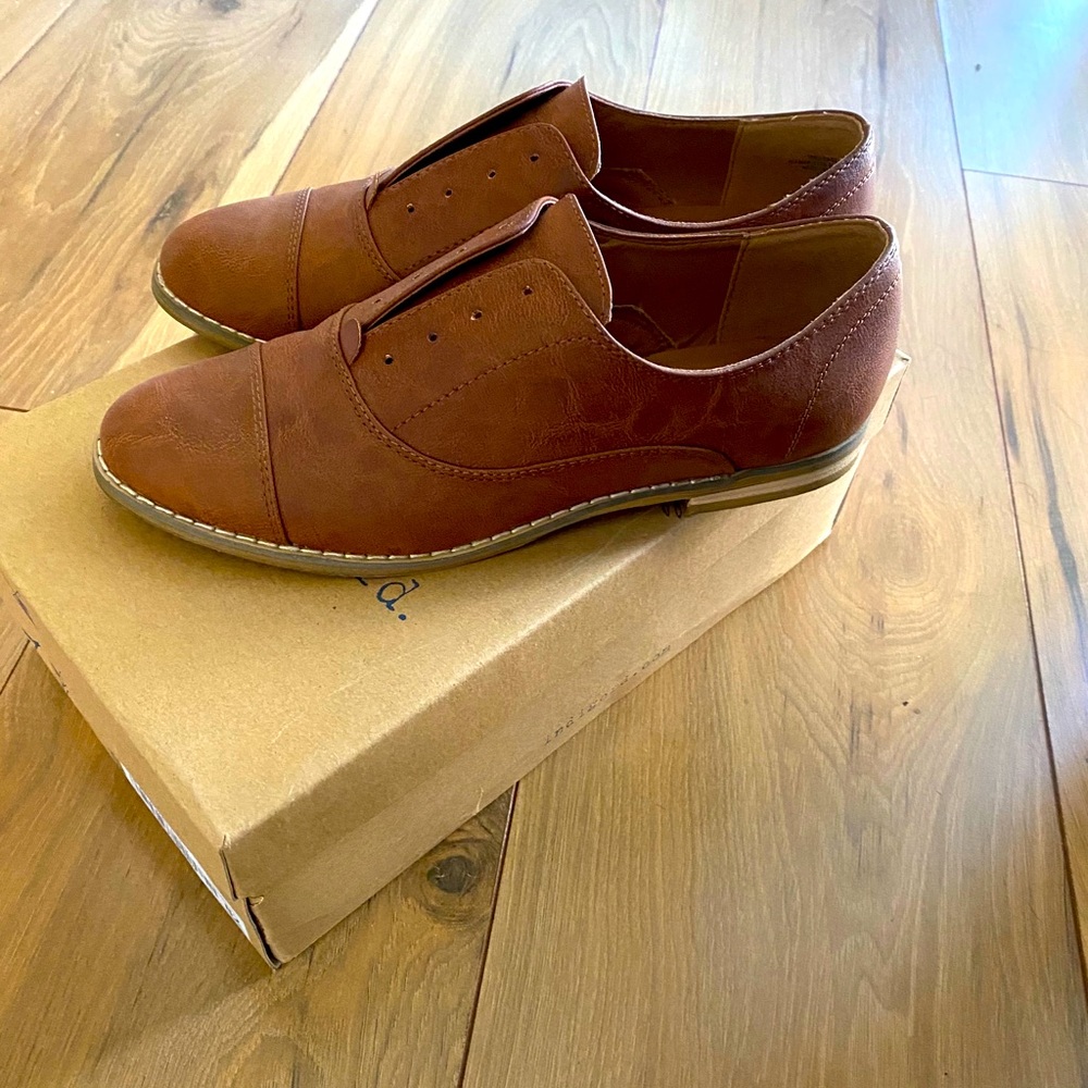 New Indigo Brown Shoes